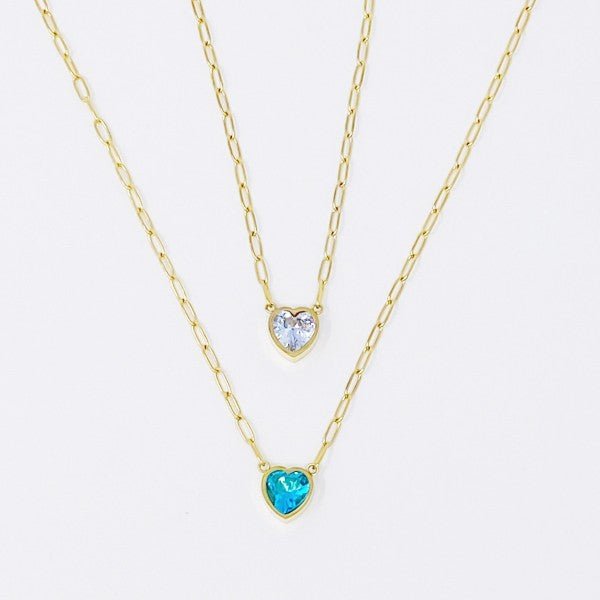 Chained To My Heart Necklace - Robbi & Angel