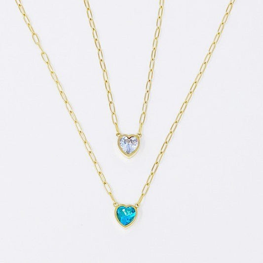 Chained To My Heart Necklace - Robbi & Angel