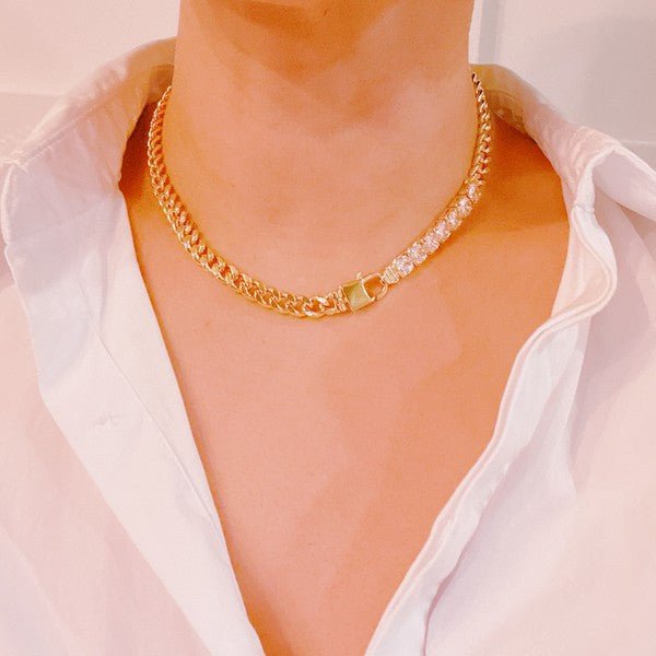 City Glam Chain Necklace - Robbi & Angel