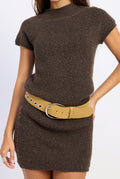 Inez Monk Mini Dress