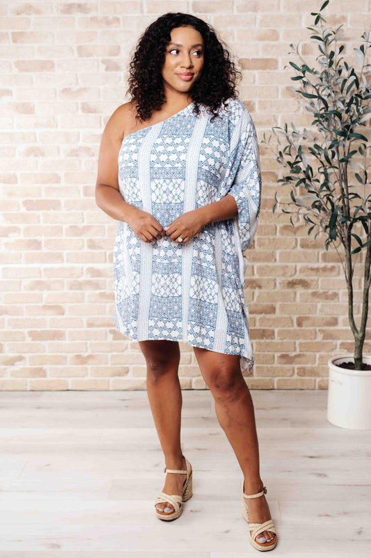 Marjorie One Shoulder Dress - Robbi & Angel