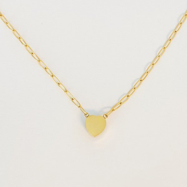 Chained To My Heart Necklace - Robbi & Angel