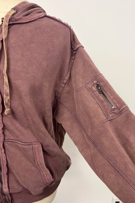 Fiori Hoodie Jacket - Robbi & Angel