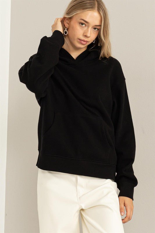 Basically Yours Drop Shoulder Hoodie - Robbi & Angel