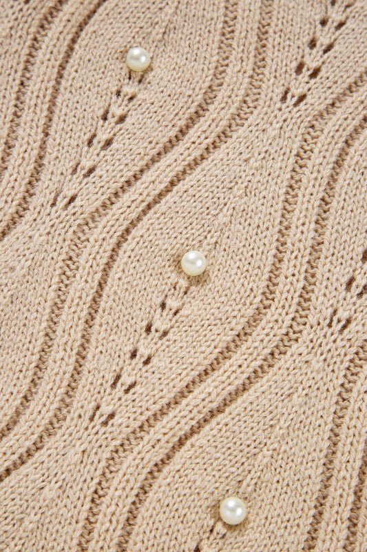 Abigail Lace Patchwork Sleeve Sweater - Robbi & Angel