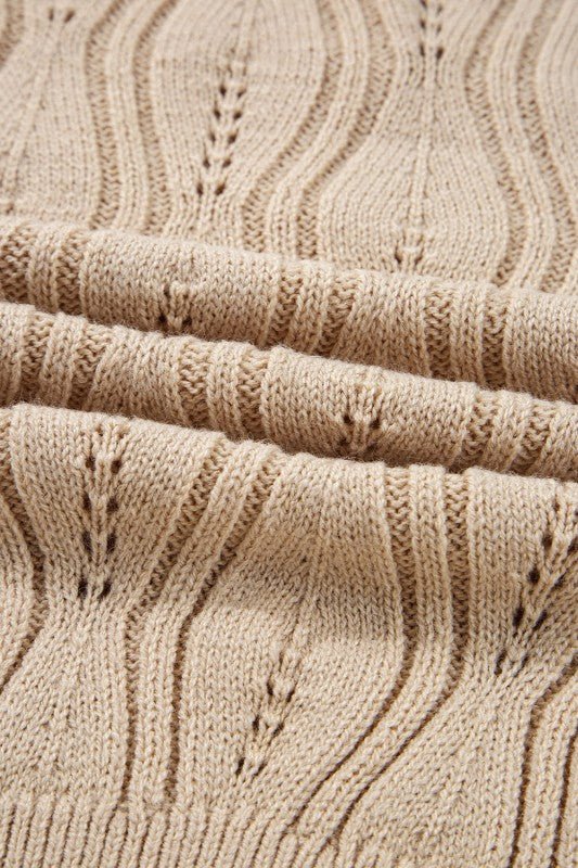 Abigail Lace Patchwork Sleeve Sweater - Robbi & Angel