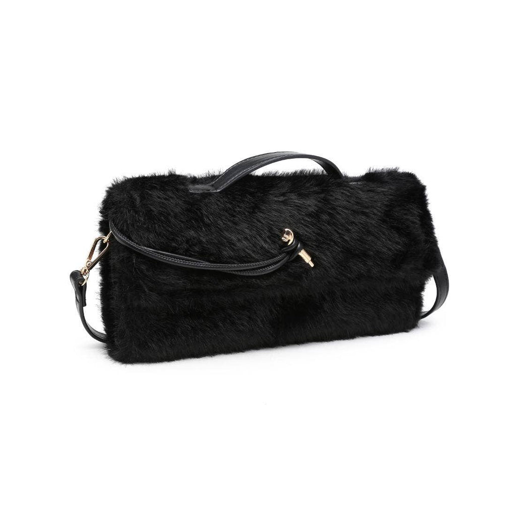 Ada Plush Faux Fur Crossbody - Robbi & Angel