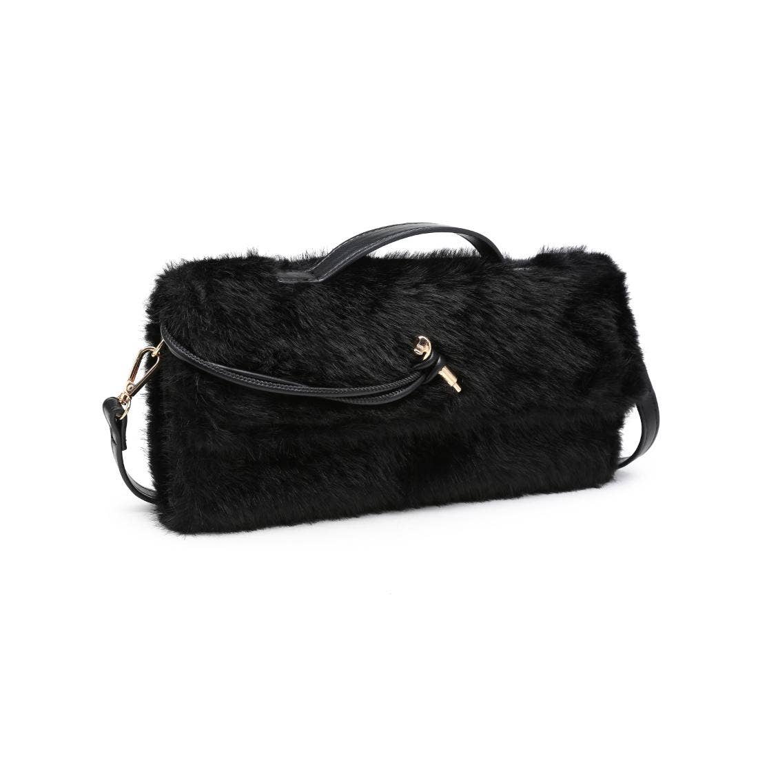 Ada Plush Faux Fur Crossbody - Robbi & Angel