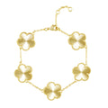 Adeline Clover Solid Bracelet - Robbi & Angel