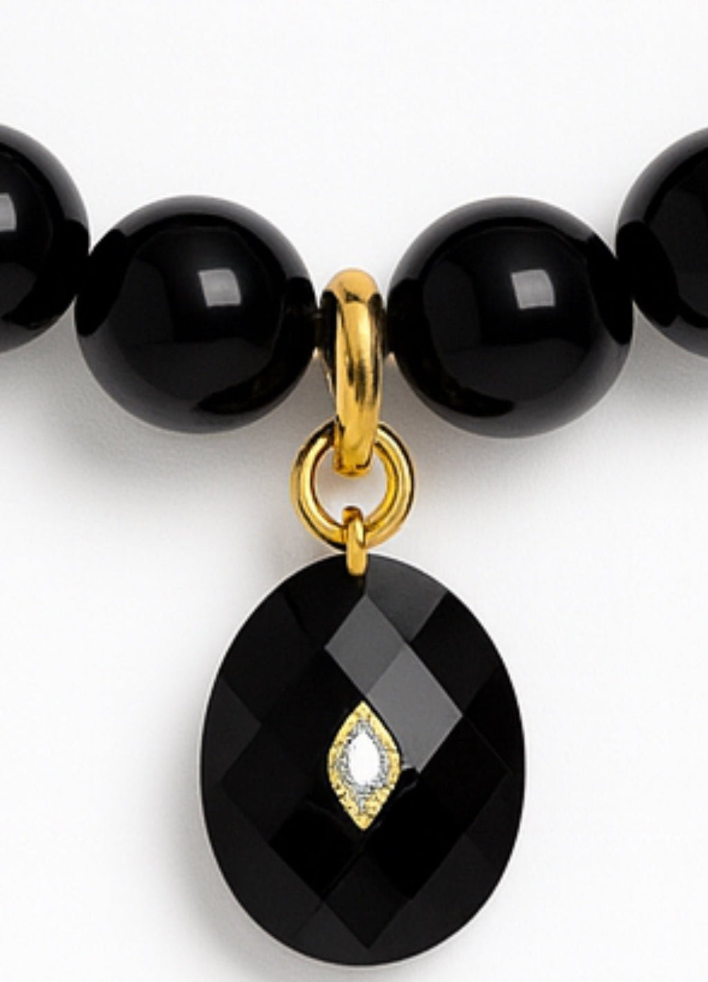 Alessa Onyx Charm Bracelet - Robbi & Angel