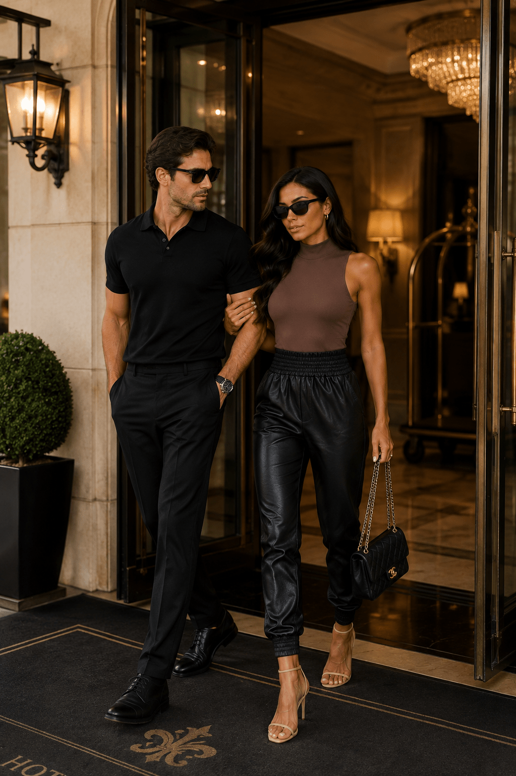 Alysia Smocked High Waist Pants with Pockets - Robbi & Angel