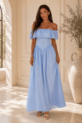 Amelia Off Shoulder Corset Ruffle - Robbi & Angel