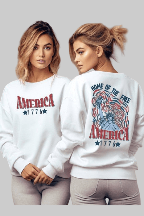 America 1776 Sweatshirt - Robbi & Angel