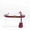 Andrea Mini Clear Top Handle Bag - Robbi & Angel