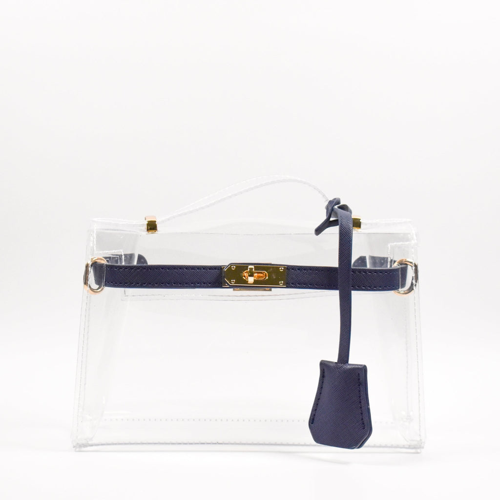 Andrea Mini Clear Top Handle Bag - Robbi & Angel