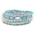 Antique Teardrop Beaded Bracelet - Robbi & Angel