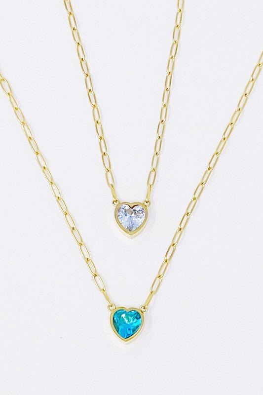 Chained To My Heart Necklace - Robbi & Angel