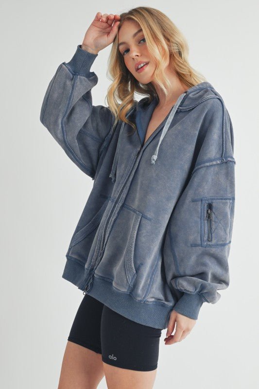 Fiori Hoodie Jacket - Robbi & Angel