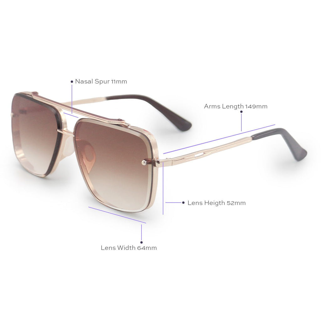 Bella Coffee - Tangle Free Sunglasses - Robbi & Angel