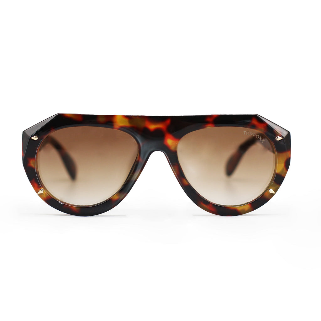 Brown Tortoise Vega Sunglasses - Robbi & Angel
