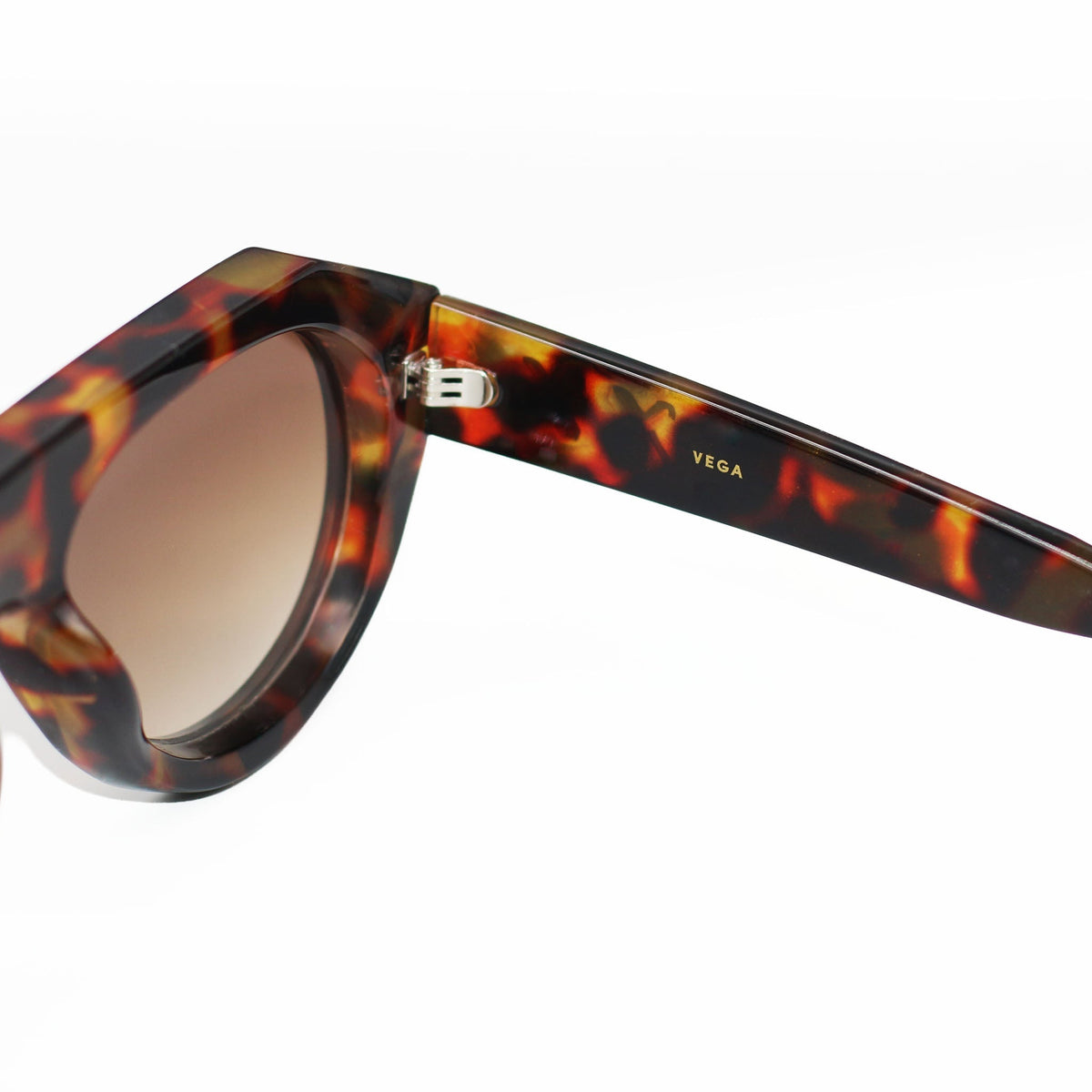 Brown Tortoise Vega Sunglasses - Robbi & Angel