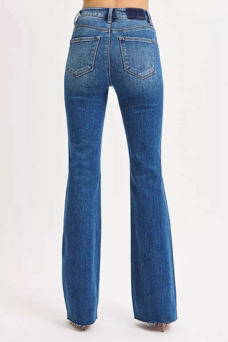 RISEN High Rise Flare Jeans - Robbi & Angel