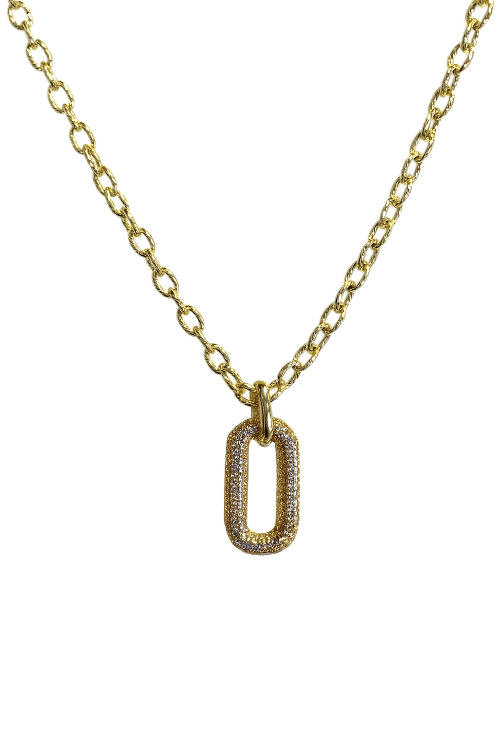 Camilla Radiant Pave Charm Pendant Necklace - Robbi & Angel