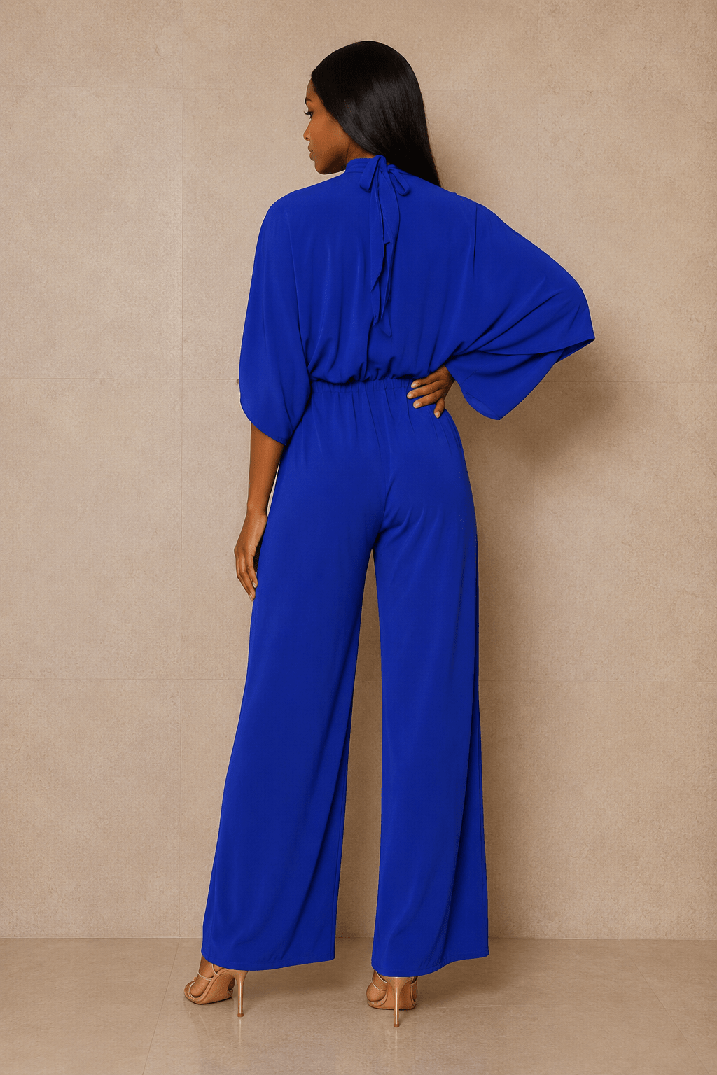 Carissa Textured Jumpsuit - Robbi & Angel