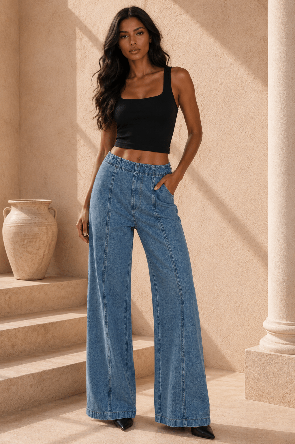 Celina City Armor Denim Pants - Robbi & Angel