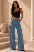Celina City Armor Denim Pants - Robbi & Angel