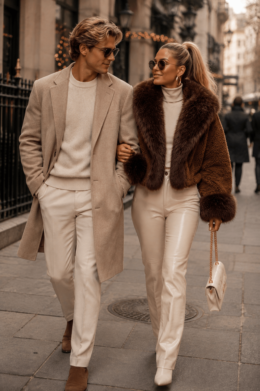 Cindy's Snow Kissed Cropped Faux Fur - Robbi & Angel