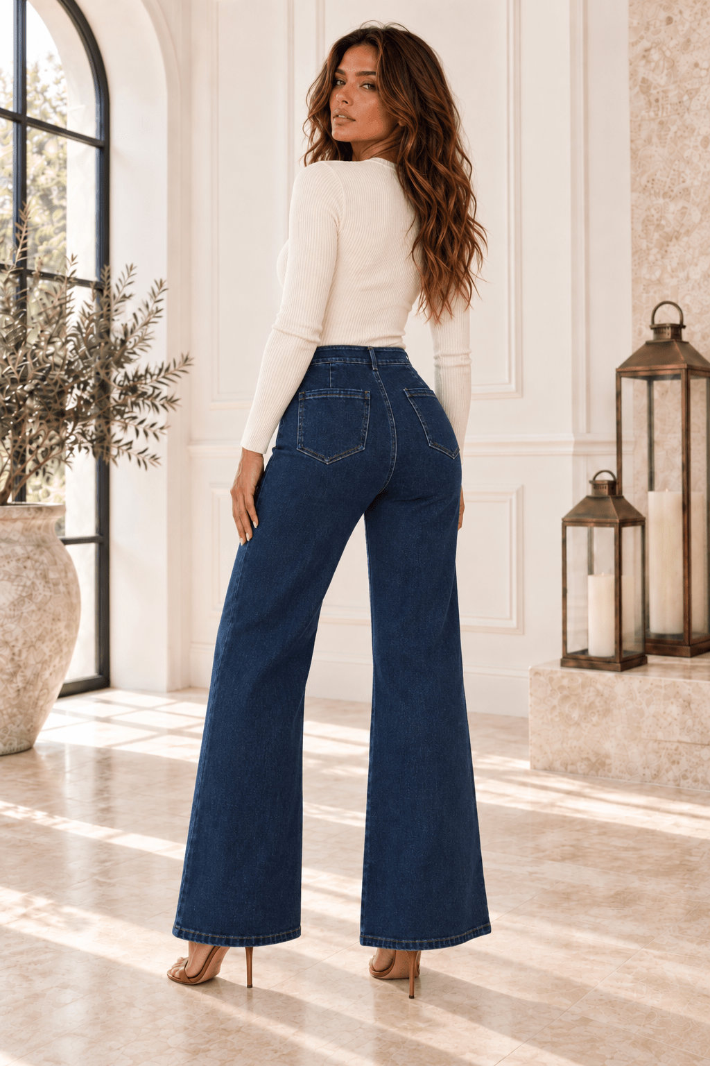 Clarise Blue Hour Denim Pants - Robbi & Angel