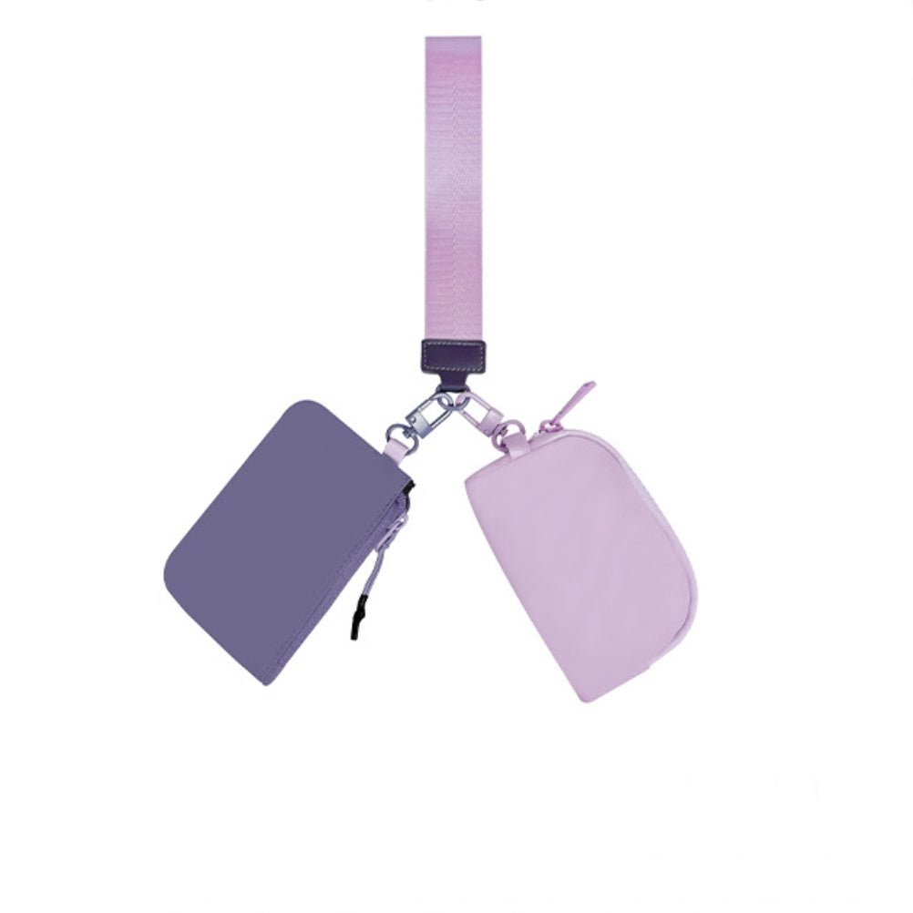 Clarise Clipp Dual Pouch Wristlet Wallet - Robbi & Angel