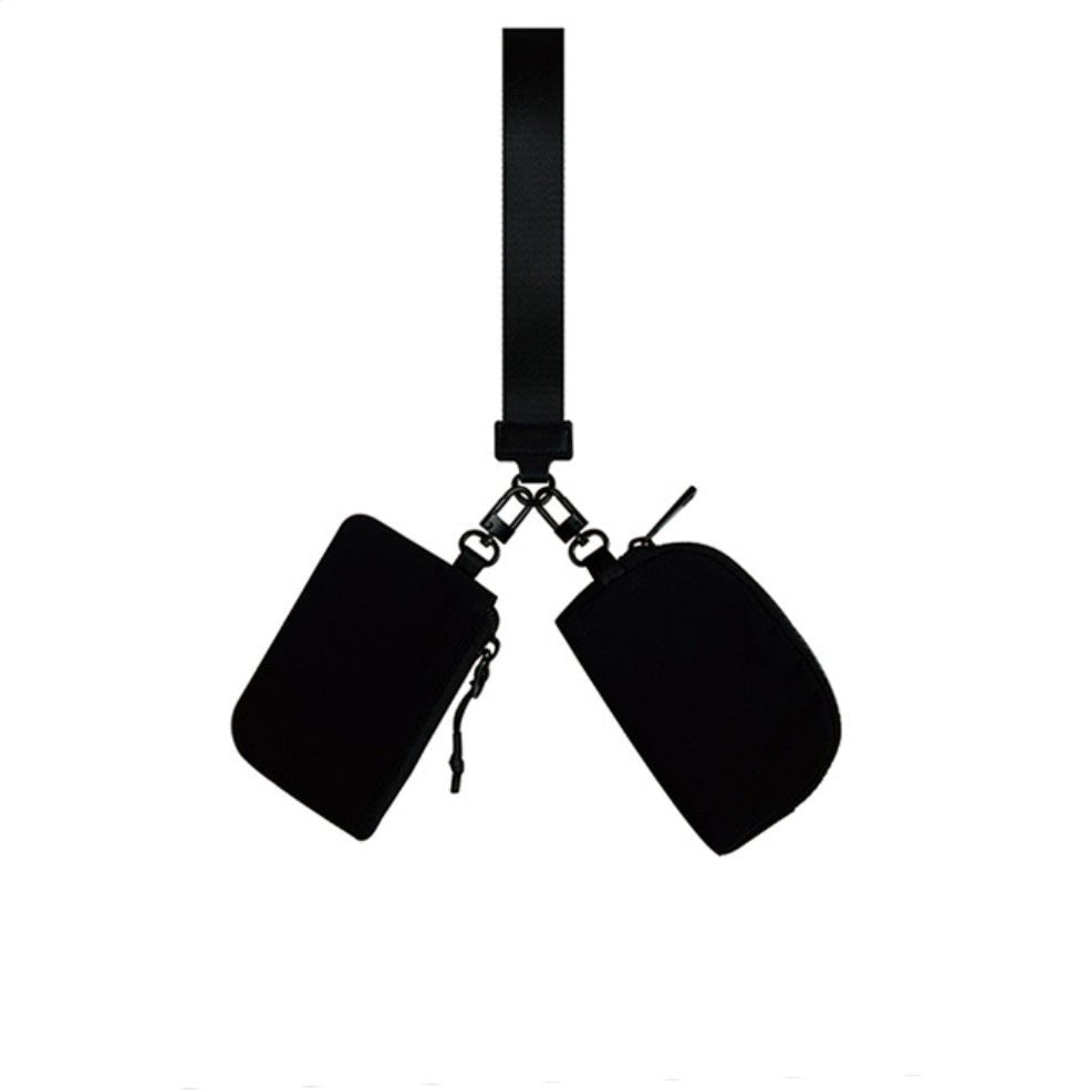 Clarise Clipp Dual Pouch Wristlet Wallet - Robbi & Angel