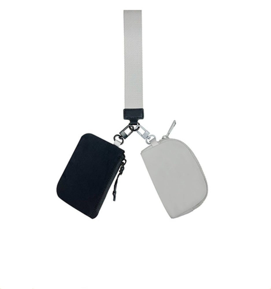 Clarise Clipp Dual Pouch Wristlet Wallet - Robbi & Angel