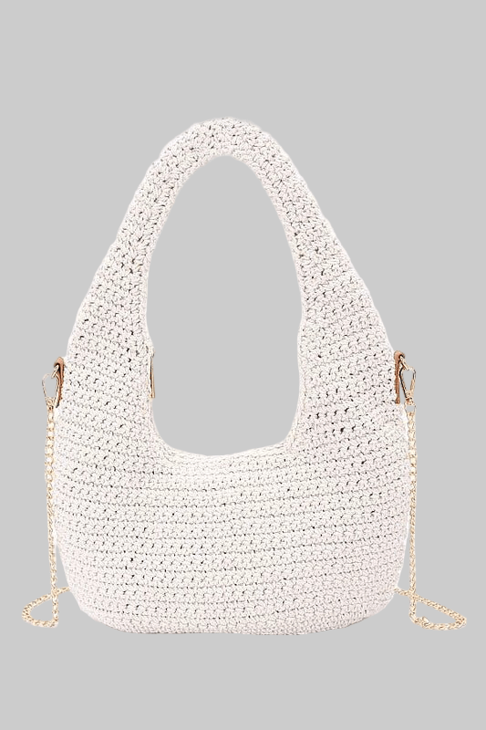Cotton Woven Summer Hobo Bag - Robbi & Angel