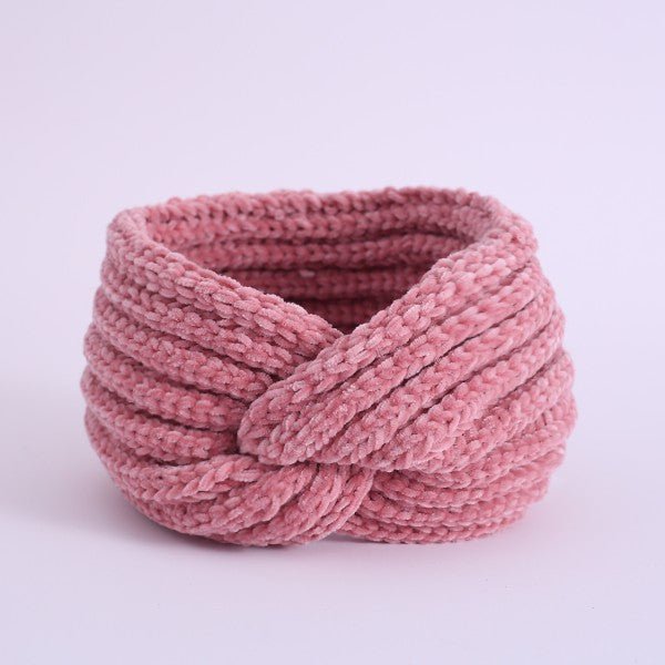 COZY CHENILLE - STYLE YARN HEAD BAND - Robbi & Angel