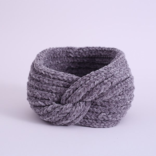 COZY CHENILLE - STYLE YARN HEAD BAND - Robbi & Angel