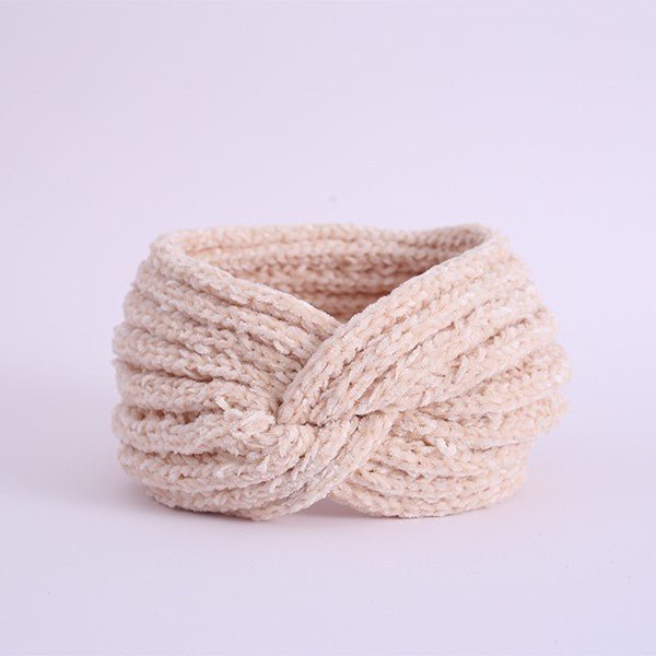 COZY CHENILLE - STYLE YARN HEAD BAND - Robbi & Angel