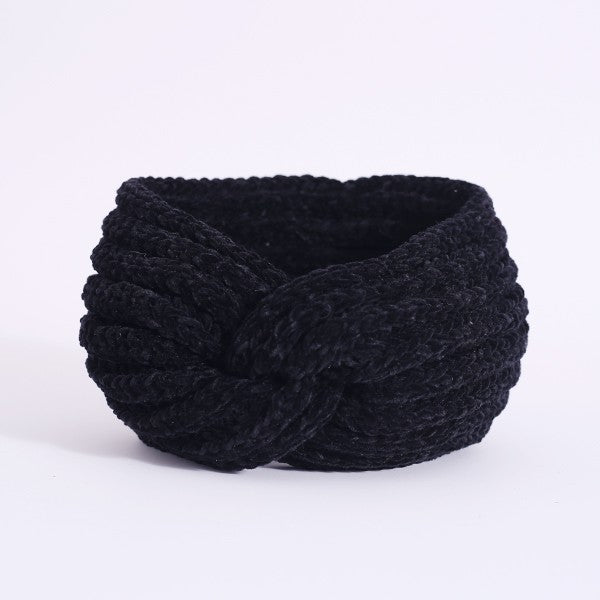 COZY CHENILLE - STYLE YARN HEAD BAND - Robbi & Angel