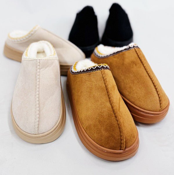 Cozy Cloud Slippers – Soft Lined Winter Comfort - Robbi & Angel