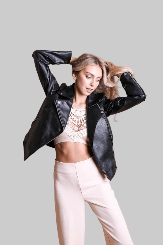 Crochet Lace High Neck Bralette - Robbi & Angel