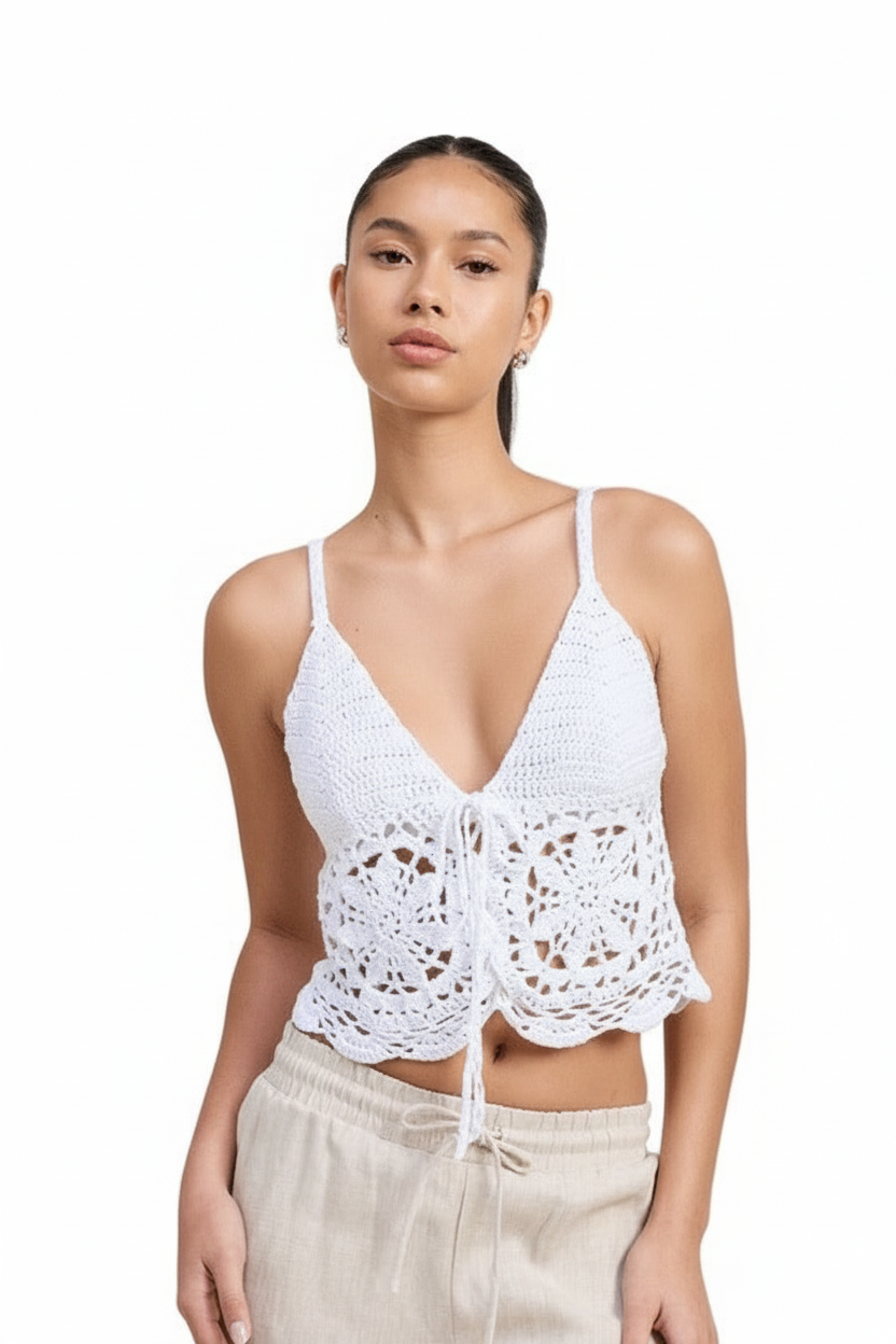 CROCHET LACE TOP - Robbi & Angel
