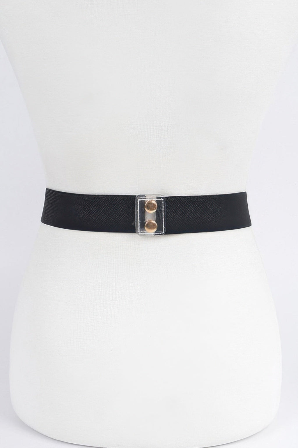 Darla Oversized Chain Transparent Plus Size Belt - Robbi & Angel