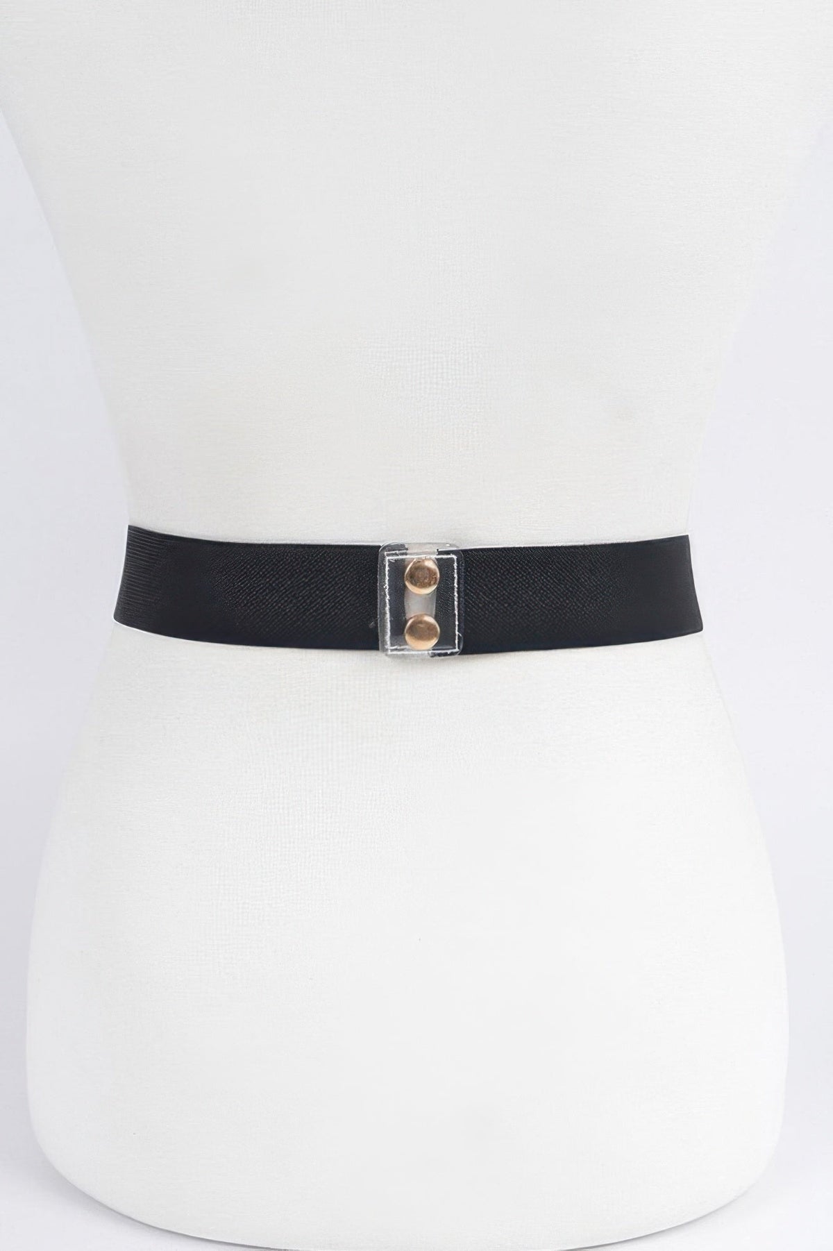 Darla Oversized Chain Transparent Plus Size Belt - Robbi & Angel