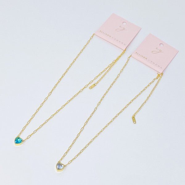 Chained To My Heart Necklace - Robbi & Angel