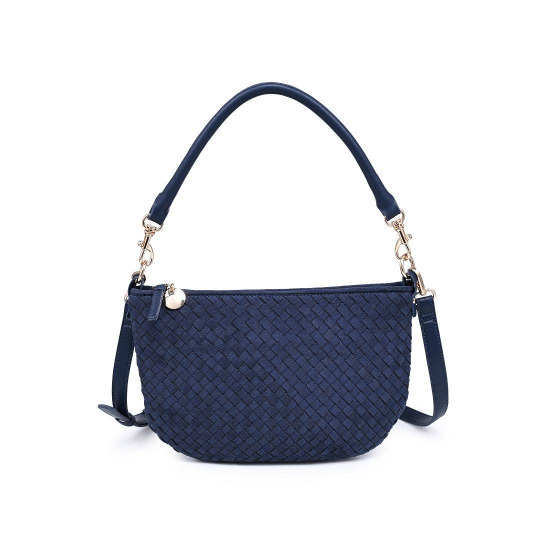 Jordan Faux Woven Suede Crossbody