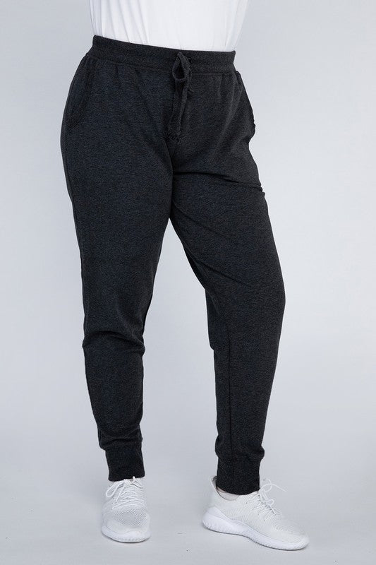 Plus-Size Jogger Pants - Robbi & Angel