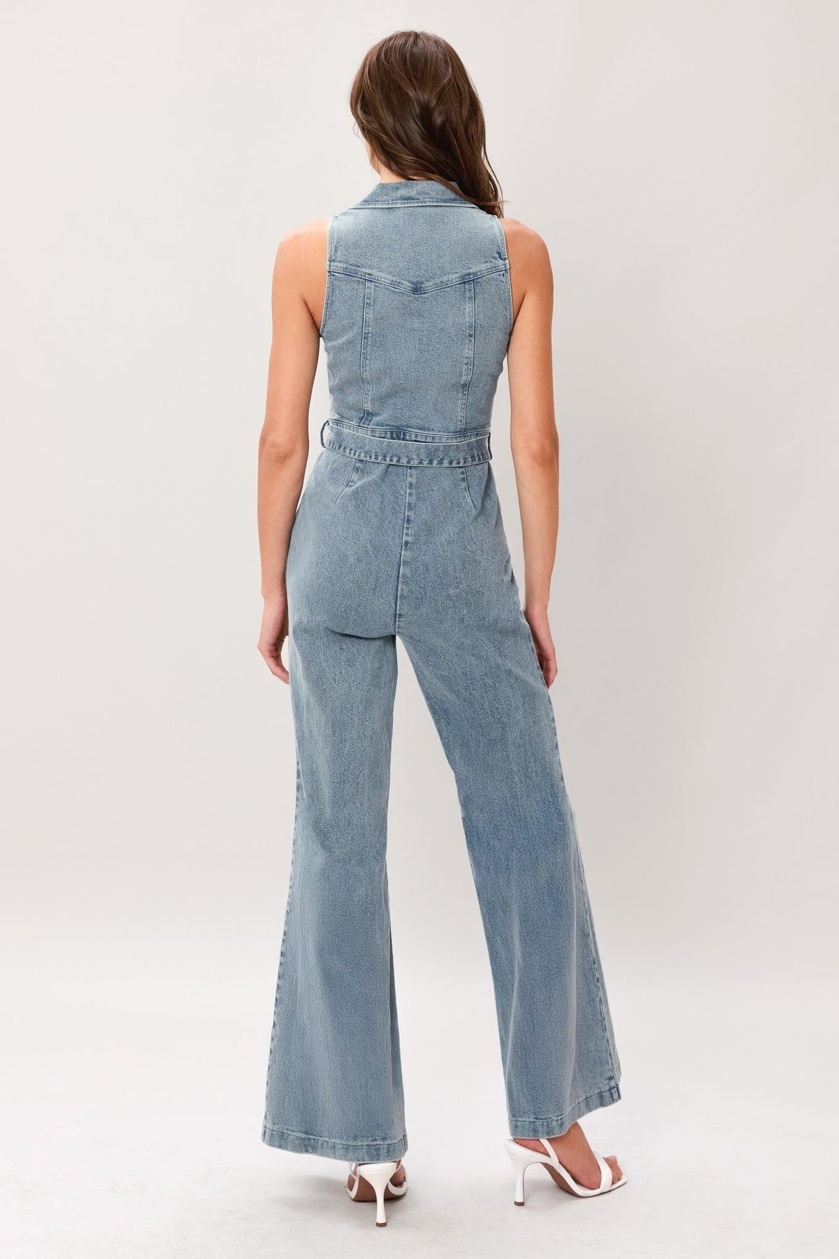 Fancesca Flare Icon Jumpsuit - Robbi & Angel
