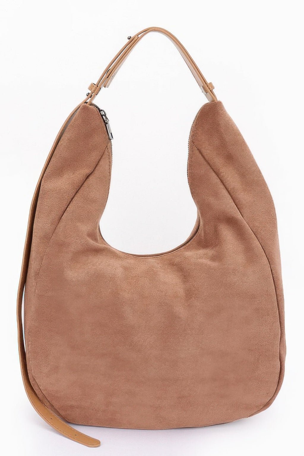 Faux Suede Bindle Bag - Robbi & Angel